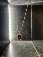 Personalisierte Halskette mit Glitzersteine